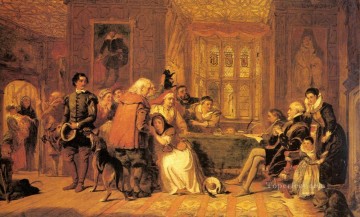 ウィリアム・パウエル・フリス Painting - 魔女裁判 ヴィクトリア朝の社交界 ウィリアム・パウエル・フリス